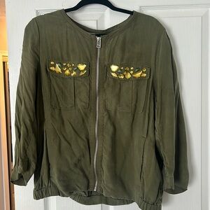 Green Fashion Jacket